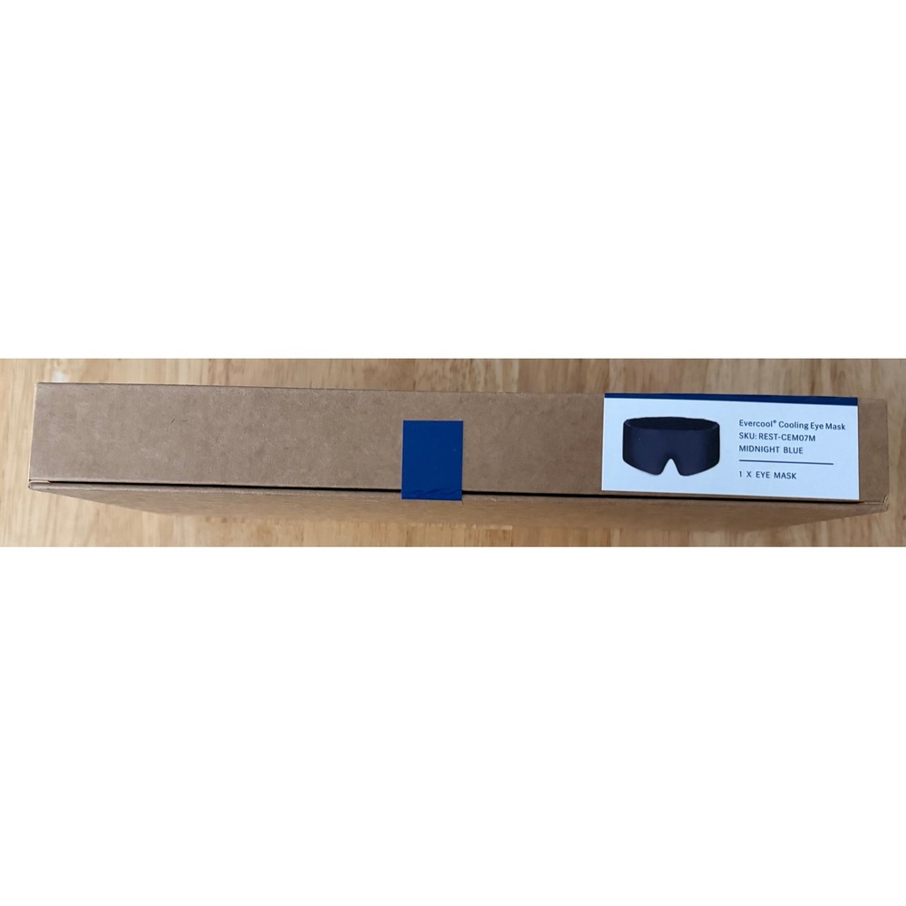 Rest Evercool Cooling Eye Mask Midnight Blue REST-CEM07M New Sleep Mask